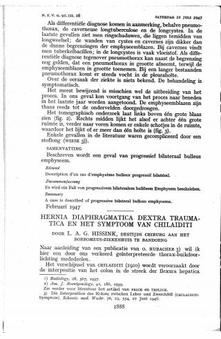 Eerste pagina van het artikel zoals het is gepubliceerd in het tijdschrift