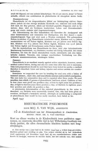 Eerste pagina van het artikel zoals het is gepubliceerd in het tijdschrift