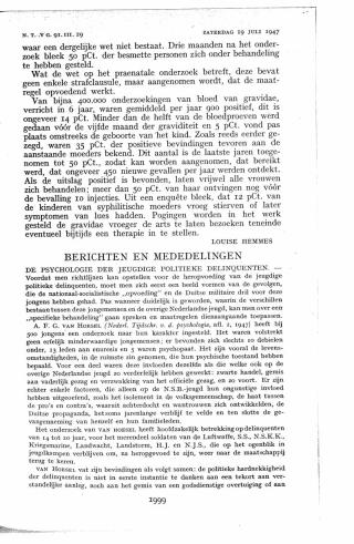 Eerste pagina van het artikel zoals het is gepubliceerd in het tijdschrift