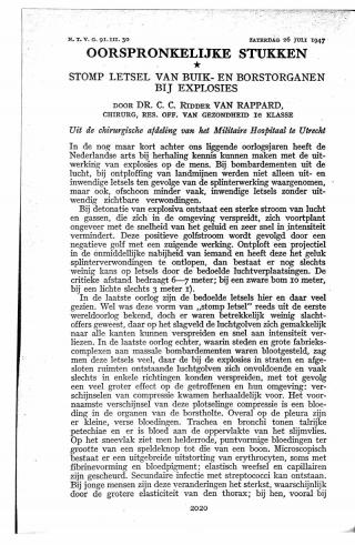 Eerste pagina van het artikel zoals het is gepubliceerd in het tijdschrift