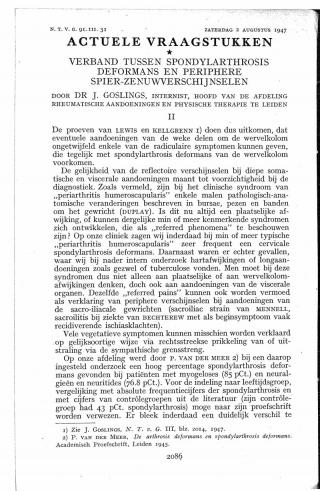 Eerste pagina van het artikel zoals het is gepubliceerd in het tijdschrift