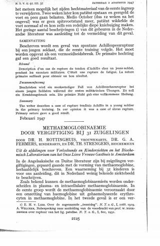 Eerste pagina van het artikel zoals het is gepubliceerd in het tijdschrift