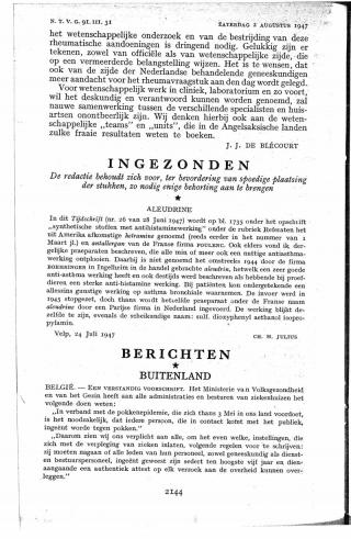 Eerste pagina van het artikel zoals het is gepubliceerd in het tijdschrift