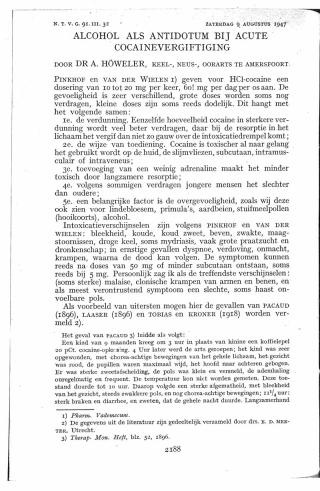 Eerste pagina van het artikel zoals het is gepubliceerd in het tijdschrift