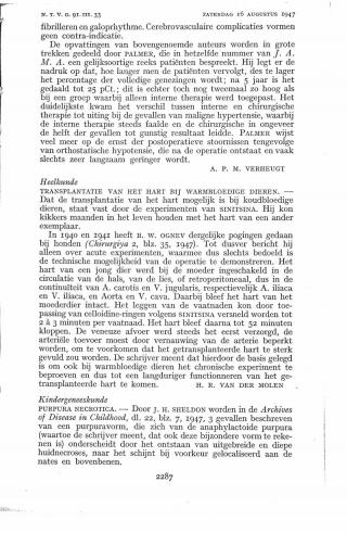 Eerste pagina van het artikel zoals het is gepubliceerd in het tijdschrift