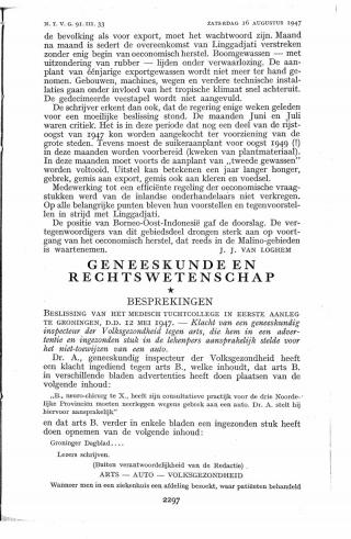 Eerste pagina van het artikel zoals het is gepubliceerd in het tijdschrift