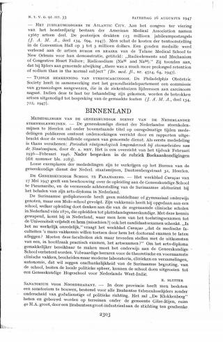 Eerste pagina van het artikel zoals het is gepubliceerd in het tijdschrift