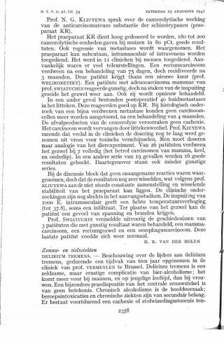 Eerste pagina van het artikel zoals het is gepubliceerd in het tijdschrift