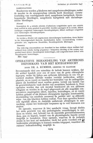 Eerste pagina van het artikel zoals het is gepubliceerd in het tijdschrift