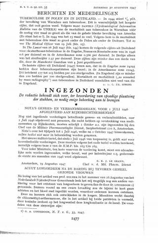 Eerste pagina van het artikel zoals het is gepubliceerd in het tijdschrift