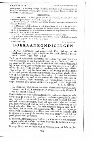 Eerste pagina van het artikel zoals het is gepubliceerd in het tijdschrift