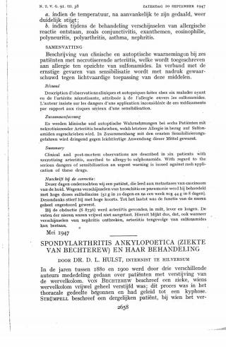 Eerste pagina van het artikel zoals het is gepubliceerd in het tijdschrift