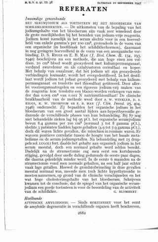 Eerste pagina van het artikel zoals het is gepubliceerd in het tijdschrift