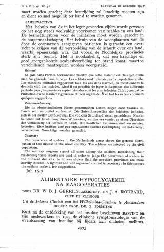 Eerste pagina van het artikel zoals het is gepubliceerd in het tijdschrift