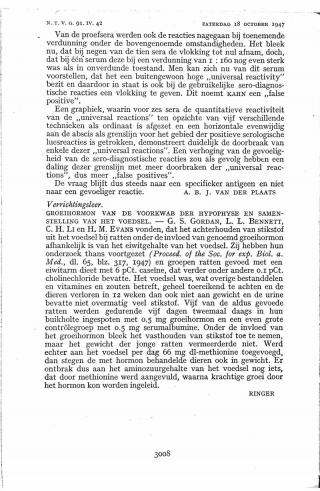 Eerste pagina van het artikel zoals het is gepubliceerd in het tijdschrift