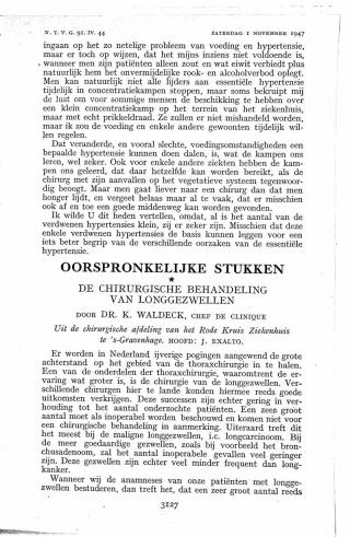 Eerste pagina van het artikel zoals het is gepubliceerd in het tijdschrift