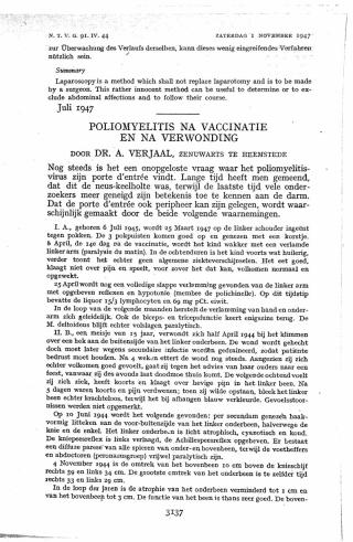 Eerste pagina van het artikel zoals het is gepubliceerd in het tijdschrift