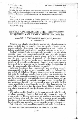 Eerste pagina van het artikel zoals het is gepubliceerd in het tijdschrift