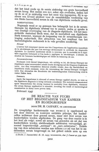 Eerste pagina van het artikel zoals het is gepubliceerd in het tijdschrift