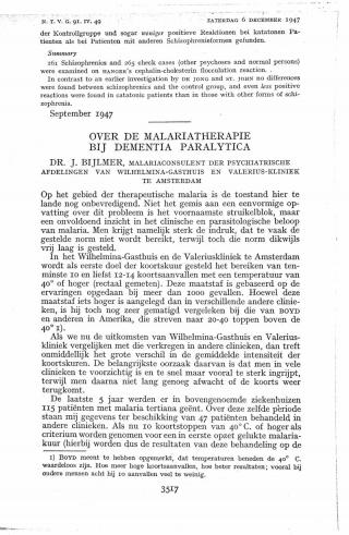 Eerste pagina van het artikel zoals het is gepubliceerd in het tijdschrift