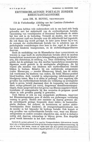 Eerste pagina van het artikel zoals het is gepubliceerd in het tijdschrift