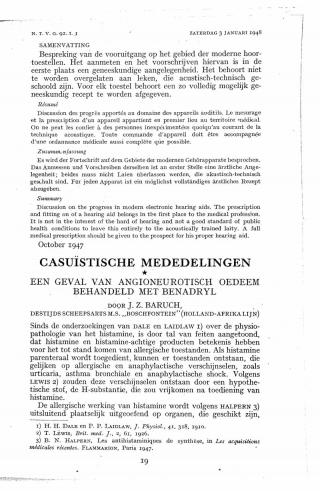 Eerste pagina van het artikel zoals het is gepubliceerd in het tijdschrift