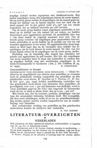 Eerste pagina van het artikel zoals het is gepubliceerd in het tijdschrift