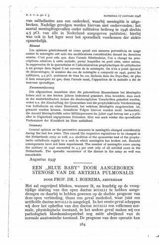 Eerste pagina van het artikel zoals het is gepubliceerd in het tijdschrift