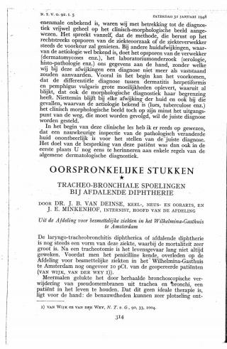 Eerste pagina van het artikel zoals het is gepubliceerd in het tijdschrift