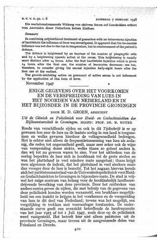 Eerste pagina van het artikel zoals het is gepubliceerd in het tijdschrift