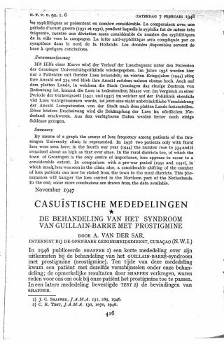 Eerste pagina van het artikel zoals het is gepubliceerd in het tijdschrift