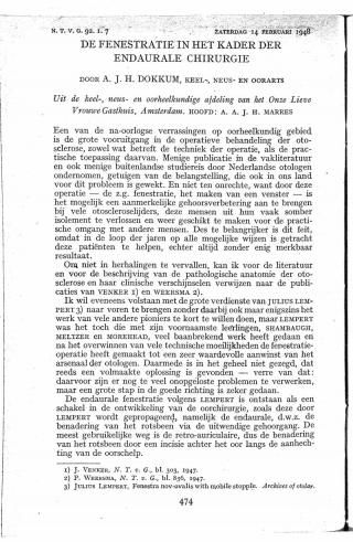 Eerste pagina van het artikel zoals het is gepubliceerd in het tijdschrift