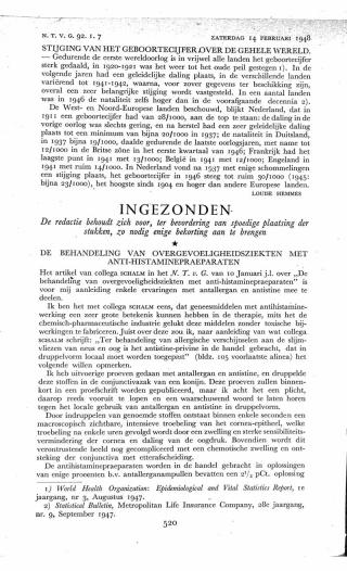 Eerste pagina van het artikel zoals het is gepubliceerd in het tijdschrift