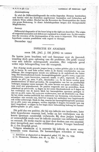 Eerste pagina van het artikel zoals het is gepubliceerd in het tijdschrift