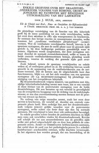 Eerste pagina van het artikel zoals het is gepubliceerd in het tijdschrift