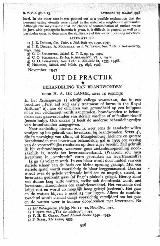 Eerste pagina van het artikel zoals het is gepubliceerd in het tijdschrift