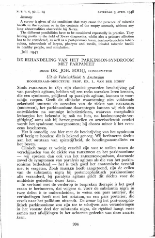 Eerste pagina van het artikel zoals het is gepubliceerd in het tijdschrift