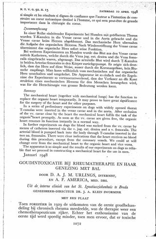 Eerste pagina van het artikel zoals het is gepubliceerd in het tijdschrift