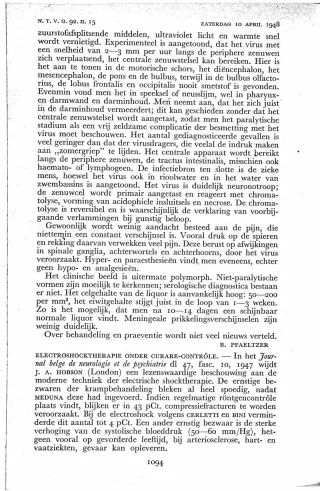 Eerste pagina van het artikel zoals het is gepubliceerd in het tijdschrift