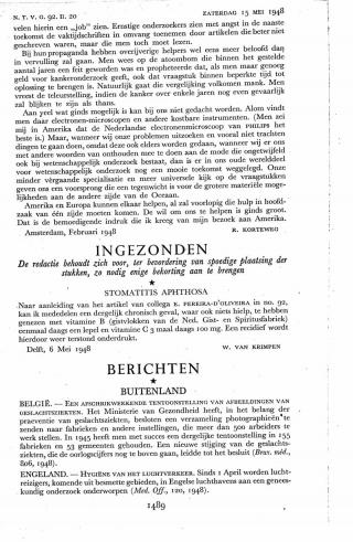 Eerste pagina van het artikel zoals het is gepubliceerd in het tijdschrift