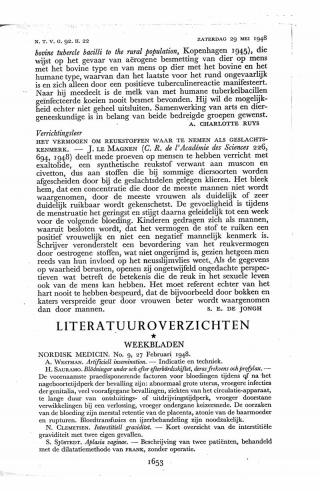 Eerste pagina van het artikel zoals het is gepubliceerd in het tijdschrift