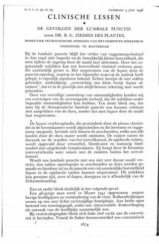 Eerste pagina van het artikel zoals het is gepubliceerd in het tijdschrift