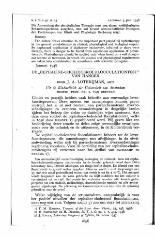 Eerste pagina van het artikel zoals het is gepubliceerd in het tijdschrift