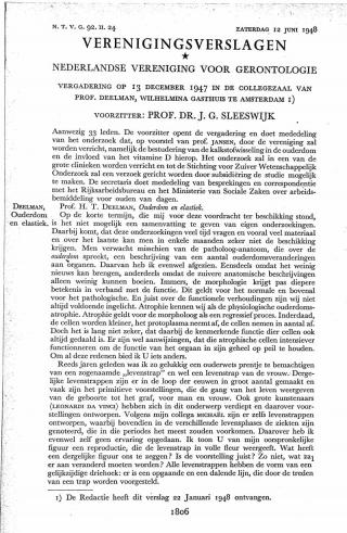 Eerste pagina van het artikel zoals het is gepubliceerd in het tijdschrift