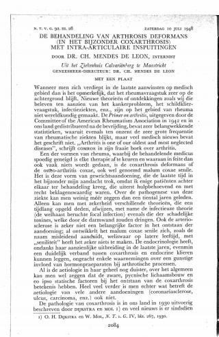 Eerste pagina van het artikel zoals het is gepubliceerd in het tijdschrift