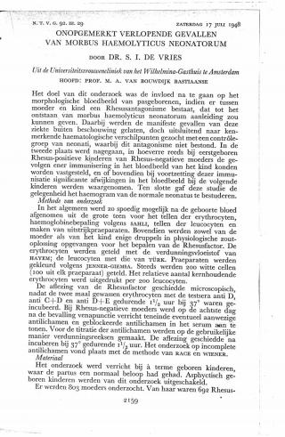 Eerste pagina van het artikel zoals het is gepubliceerd in het tijdschrift