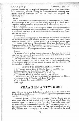 Eerste pagina van het artikel zoals het is gepubliceerd in het tijdschrift