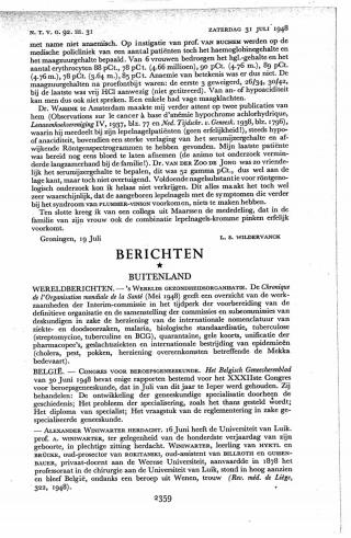 Eerste pagina van het artikel zoals het is gepubliceerd in het tijdschrift