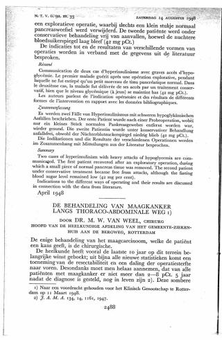 Eerste pagina van het artikel zoals het is gepubliceerd in het tijdschrift