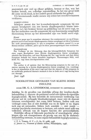 Eerste pagina van het artikel zoals het is gepubliceerd in het tijdschrift